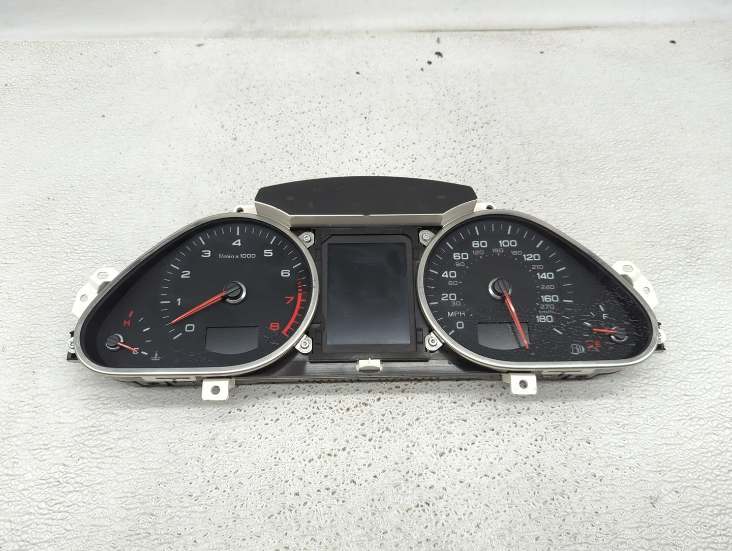 2013-2015 Audi Q7 Instrument Cluster Speedometer Gauges P/N:4L0920985S 503002472130 Miles:119K Fits Fits 2013 2014 2015 OEM 