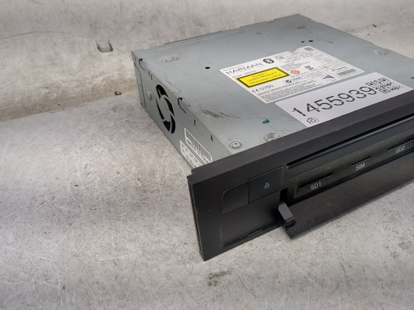 2015 Audi Q7 Radio AM FM Cd Player Receiver Replacement Fits OEM Used Auto Parts - Oemusedautoparts1.com