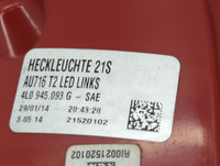 2010-2015 Audi Q7 Tail Light Assembly Driver Left OEM P/N:21520102 4L0 945 093-SAE Fits Fits 2010 2011 2012 2013 2014 2015 O