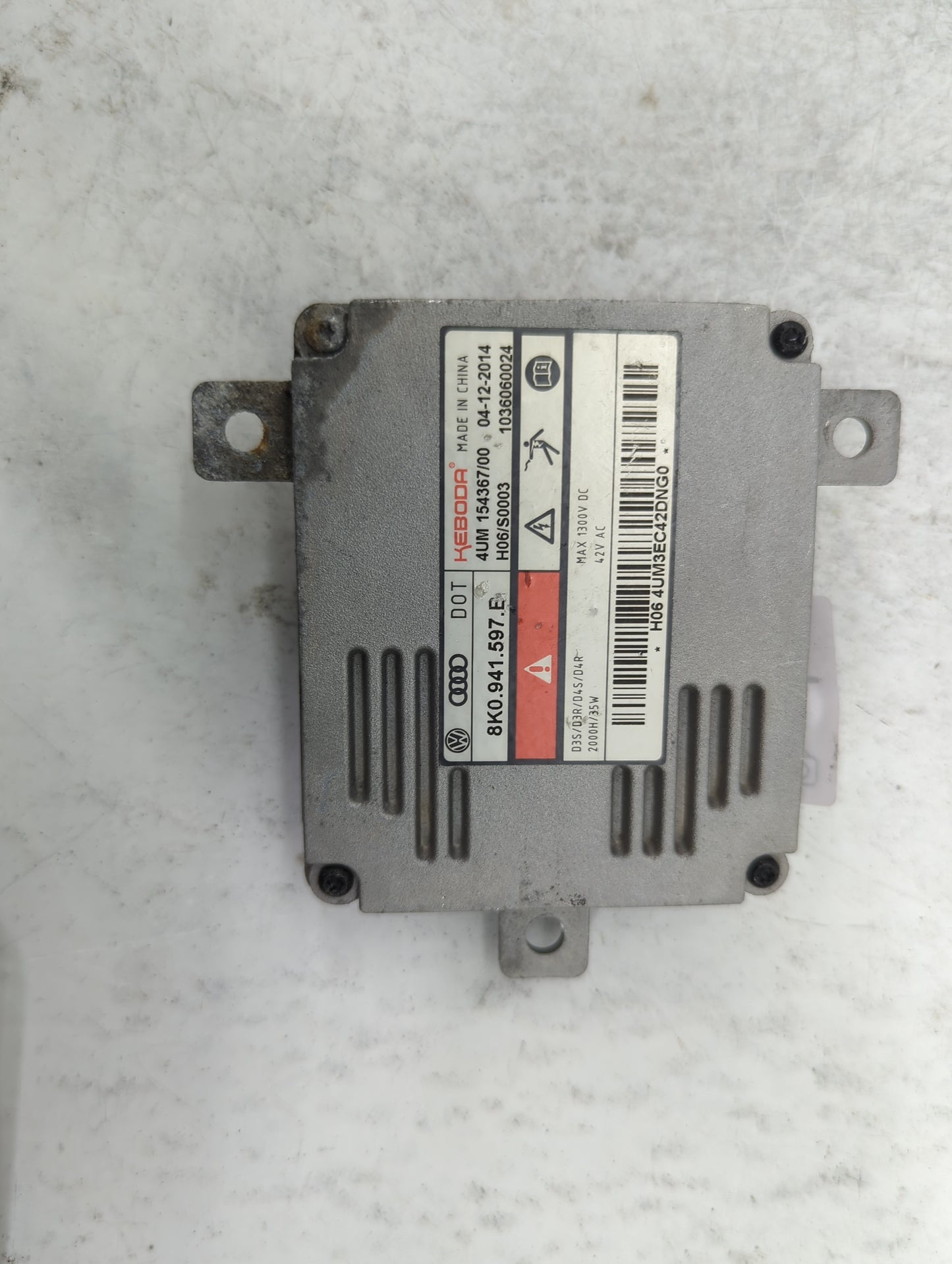 2015 Audi Q7 Headlight Ballast Head Light 1463020 - Oemusedautoparts1.com