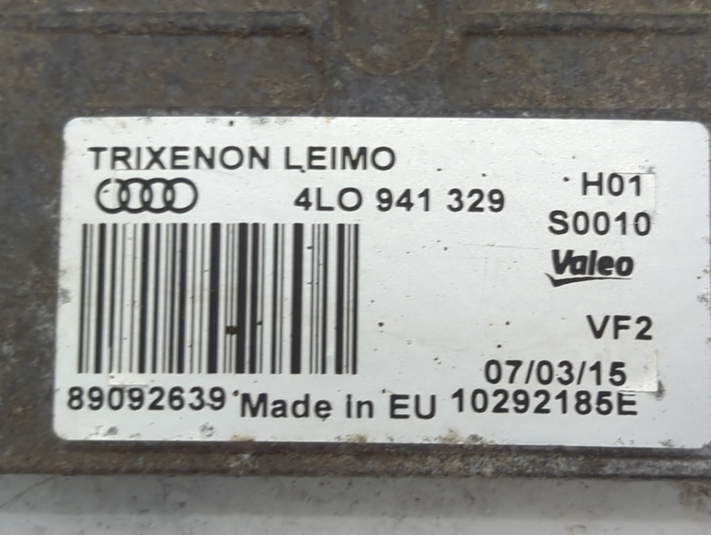 2010-2015 Audi Q7 Headlight Ballast Head Light 1463021 - Oemusedautoparts1.com