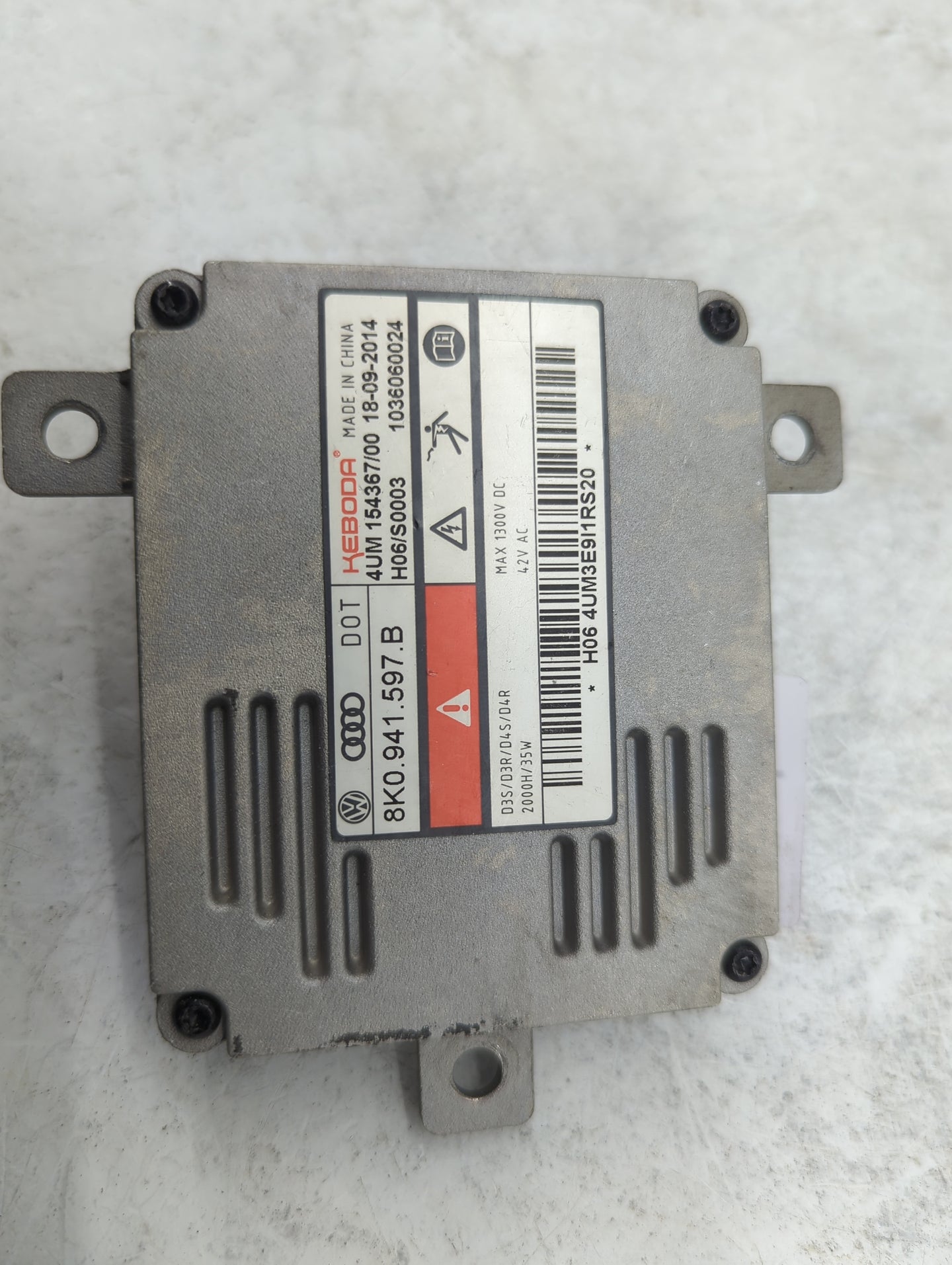 2015 Audi Q7 Headlight Ballast Head Light - Oemusedautoparts1.com