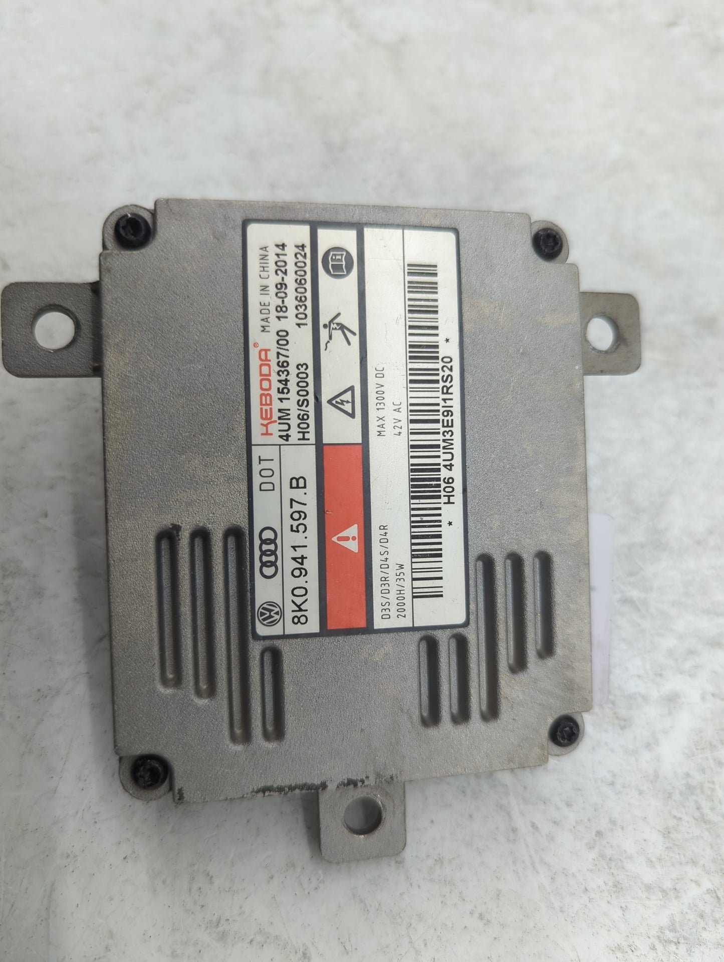 2015 Audi Q7 Headlight Ballast Head Light - Oemusedautoparts1.com