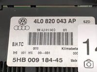 2013-2015 Audi Q7 Climate Control Module Temperature AC/Heater Replacement P/N:4L0820043AP 4L0910043D Fits Fits 2013 2014 20