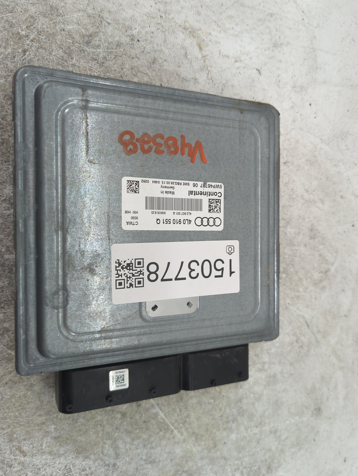 2013-2015 Audi Q7 PCM Engine Control Computer ECU ECM PCU OEM P/N:4L0910551Q 4L0907551A, 5WP46797 Fits Fits 2013 2014 2015 O
