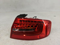 2013-2016 Audi S4 Tail Light Assembly Passenger Right OEM Fits Fits 2013 2014 2015 2016 OEM Used Auto Parts - Oemusedautopar
