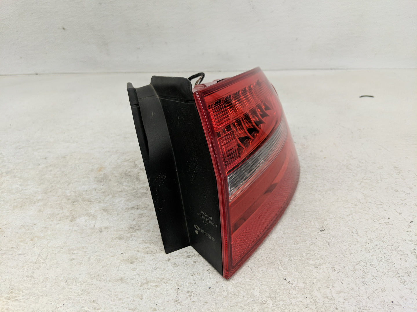 2013-2016 Audi S4 Tail Light Assembly Passenger Right OEM Fits Fits 2013 2014 2015 2016 OEM Used Auto Parts - Oemusedautopar
