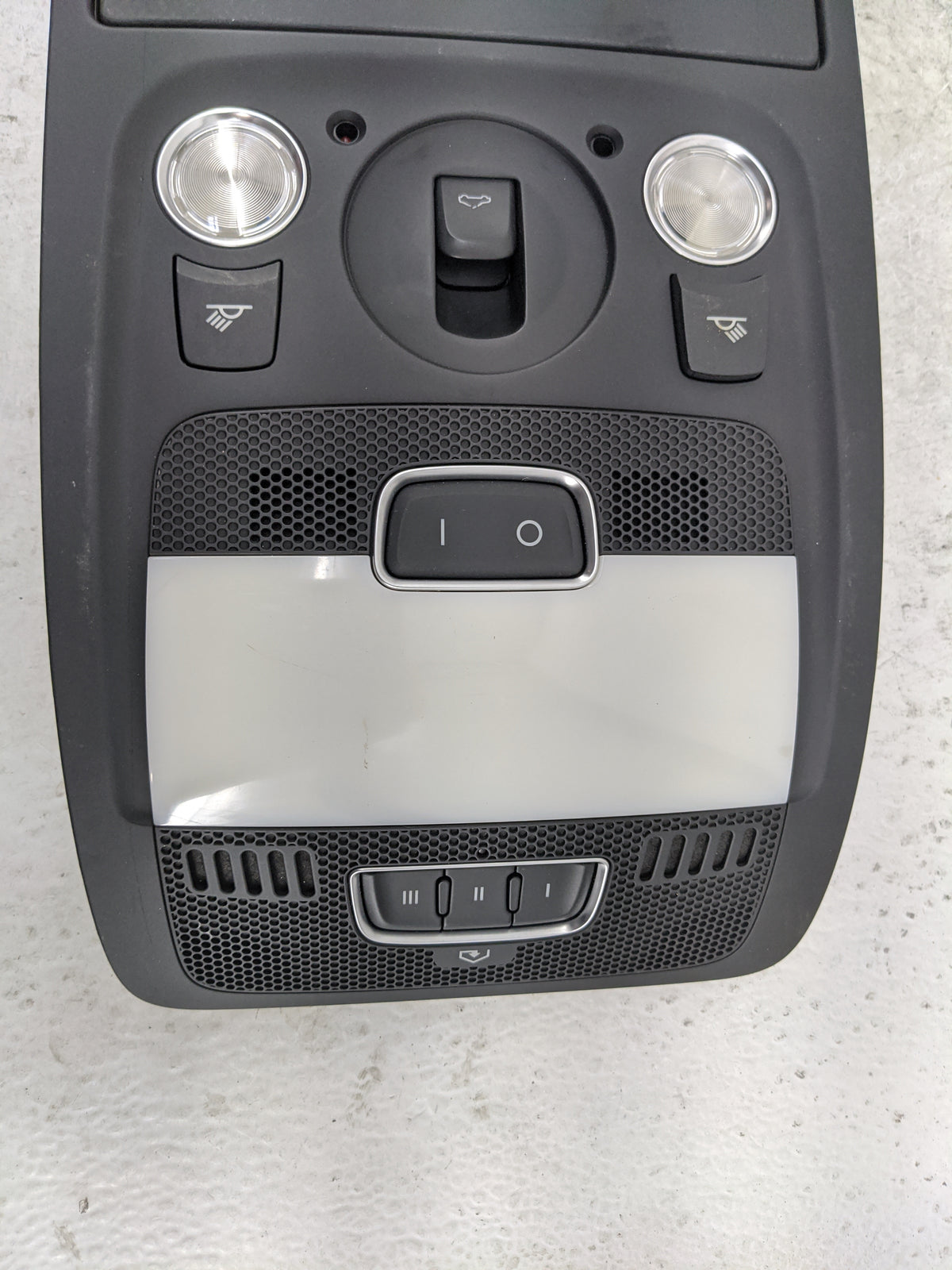 2008-2017 Audi S5 Overhead Console W/rear Climate Control - Oemusedautoparts1.com