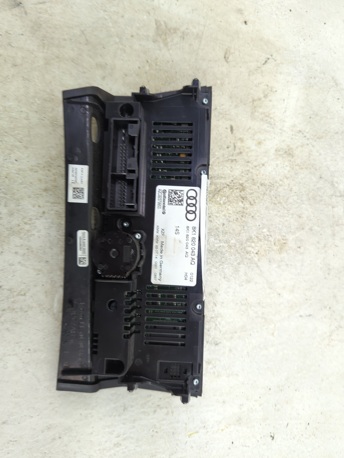 2014-2017 Audi S5 Climate Control Module Temperature AC/Heater Replacement P/N:8K1820043AQ A2C92379900 Fits OEM Used Auto Pa