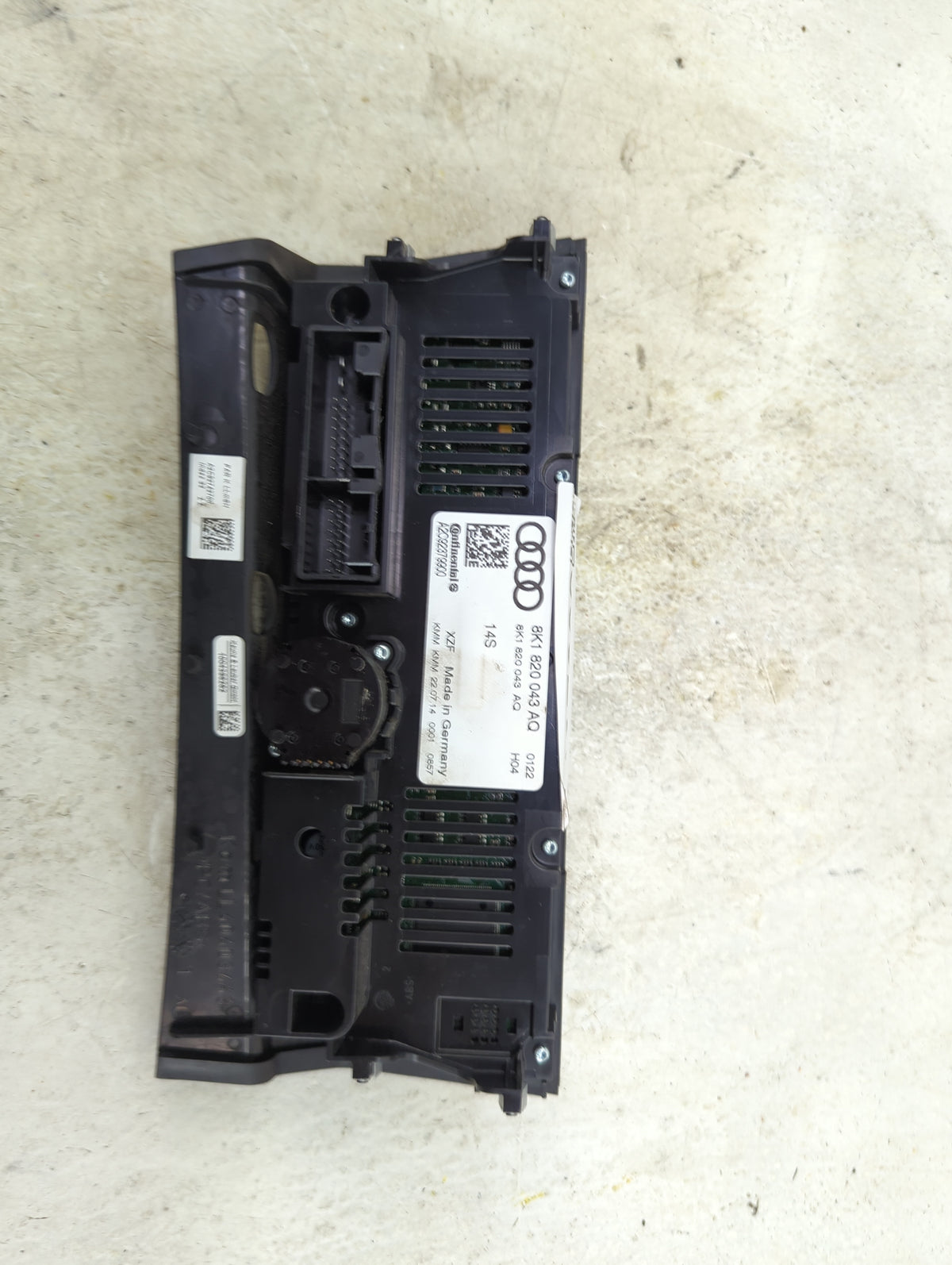 2014-2017 Audi S5 Climate Control Module Temperature AC/Heater Replacement P/N:8K1820043AQ A2C92379900 Fits OEM Used Auto Pa