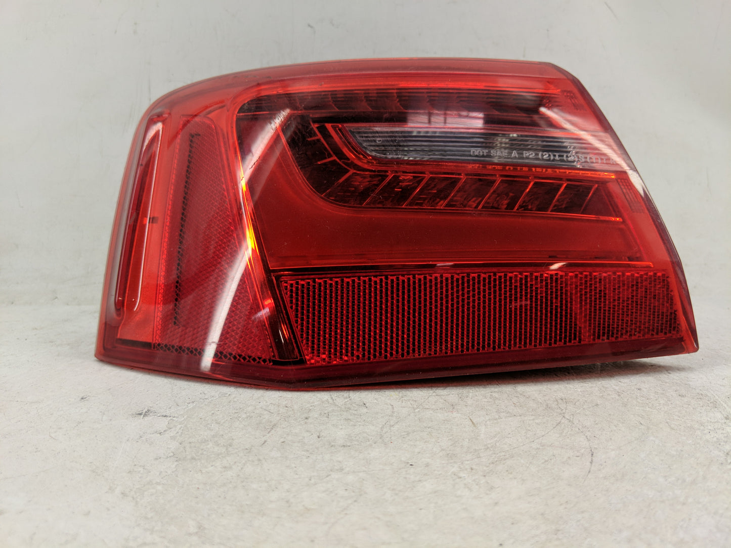 2013-2015 Audi S6 Tail Light Assembly Driver Left OEM P/N:4G5 945 095 B Fits Fits 2012 2013 2014 2015 OEM Used Auto Parts - 