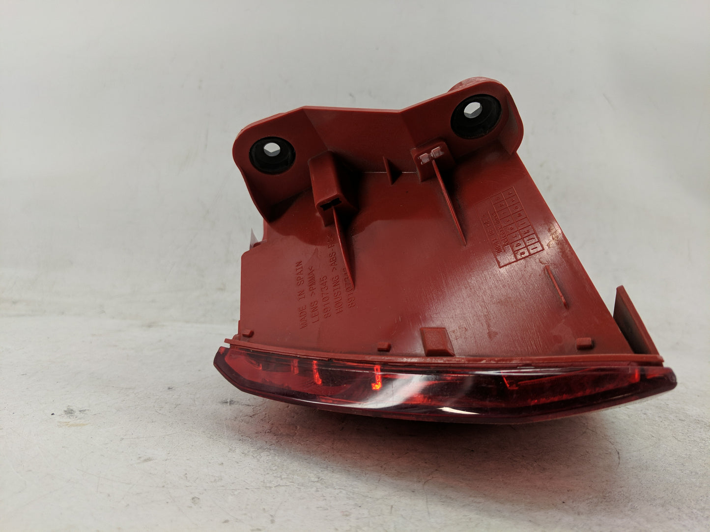 2013-2015 Audi S6 Tail Light Assembly Driver Left OEM P/N:4G5 945 095 B Fits Fits 2012 2013 2014 2015 OEM Used Auto Parts - 