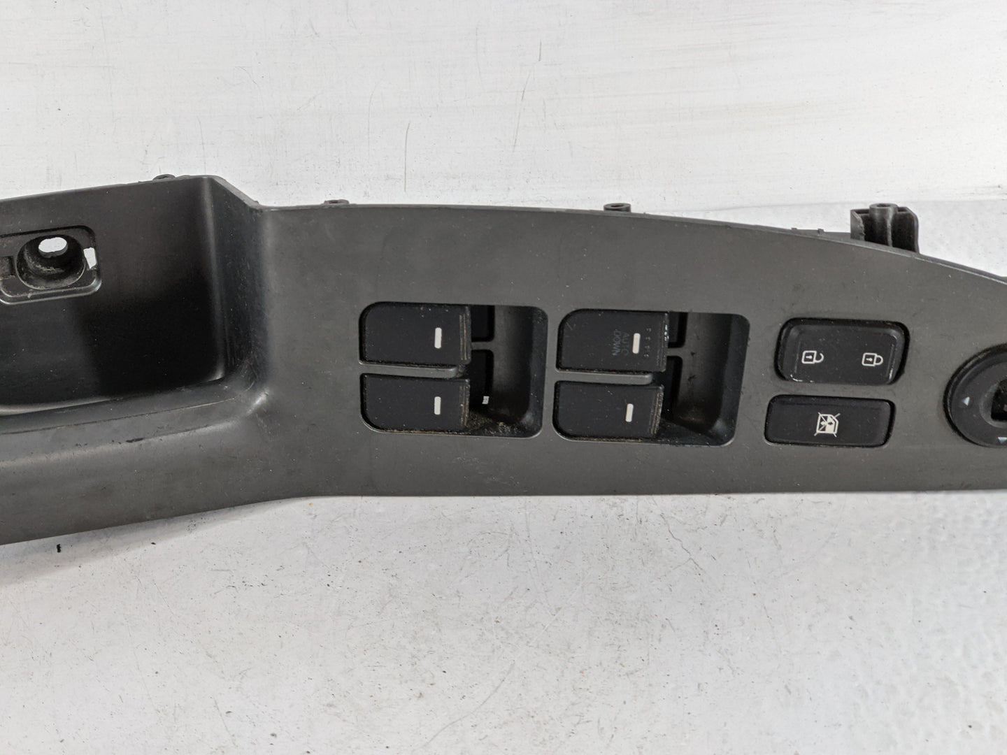 2015 Blank Key Kia Master Power Window Switch Replacement Driver Side Left P/N:93570-2T500 Fits Fits 2014 OEM Used Auto Part