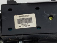 2015 Blank Key Kia Master Power Window Switch Replacement Driver Side Left P/N:93570-2T500 Fits Fits 2014 OEM Used Auto Part