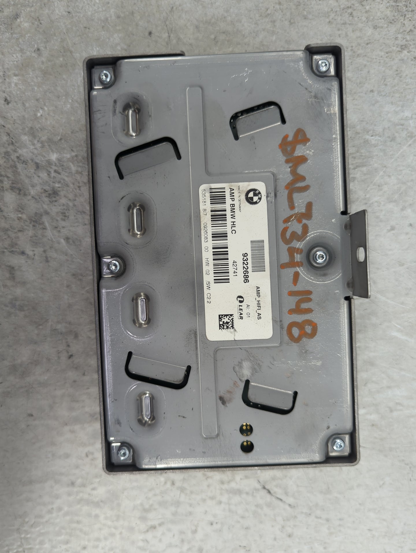 2015 Bmw 228i Radio Speaker Amplifier 9322686|535181 - Oemusedautoparts1.com
