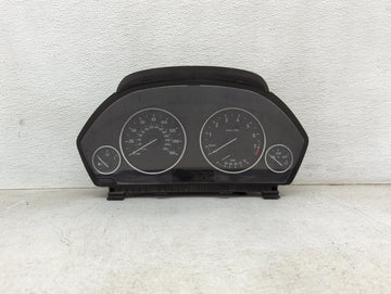 2015-2016 Bmw 320 Instrument Cluster Speedometer Gauges P/N:9232894 9379911-01 Miles:122K Fits OEM Used Auto Parts - Oemused