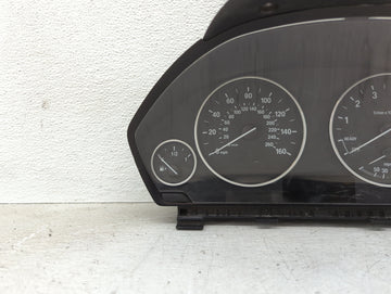 2015-2016 Bmw 320 Instrument Cluster Speedometer Gauges P/N:9232894 9379911-01 Miles:122K Fits OEM Used Auto Parts
