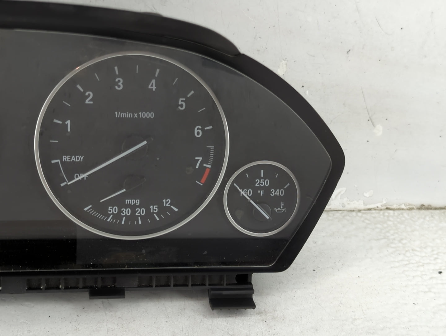 2015-2016 Bmw 320 Instrument Cluster Speedometer Gauges P/N:9232894 9379911-01 Miles:48K Fits OEM Used Auto Parts - Oemuseda