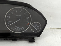 2015-2016 Bmw 320 Instrument Cluster Speedometer Gauges P/N:9232894 9379911-01 Miles:48K Fits OEM Used Auto Parts - Oemuseda
