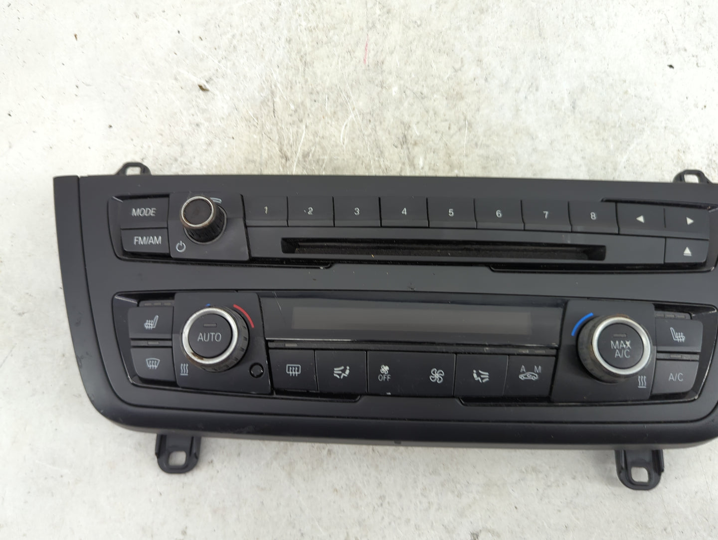 2014-2015 Bmw 320 Climate Control Module Temperature AC/Heater Replacement Fits Fits 2014 2015 2016 OEM Used Auto Parts - Oe