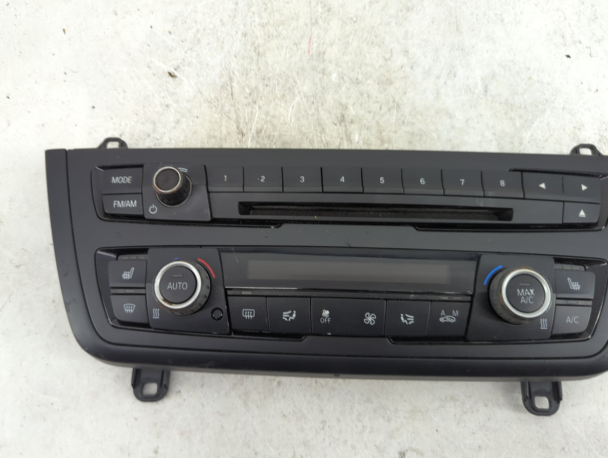 2014-2015 Bmw 320 Climate Control Module Temperature AC/Heater Replacement Fits Fits 2014 2015 2016 OEM Used Auto Parts - Oe