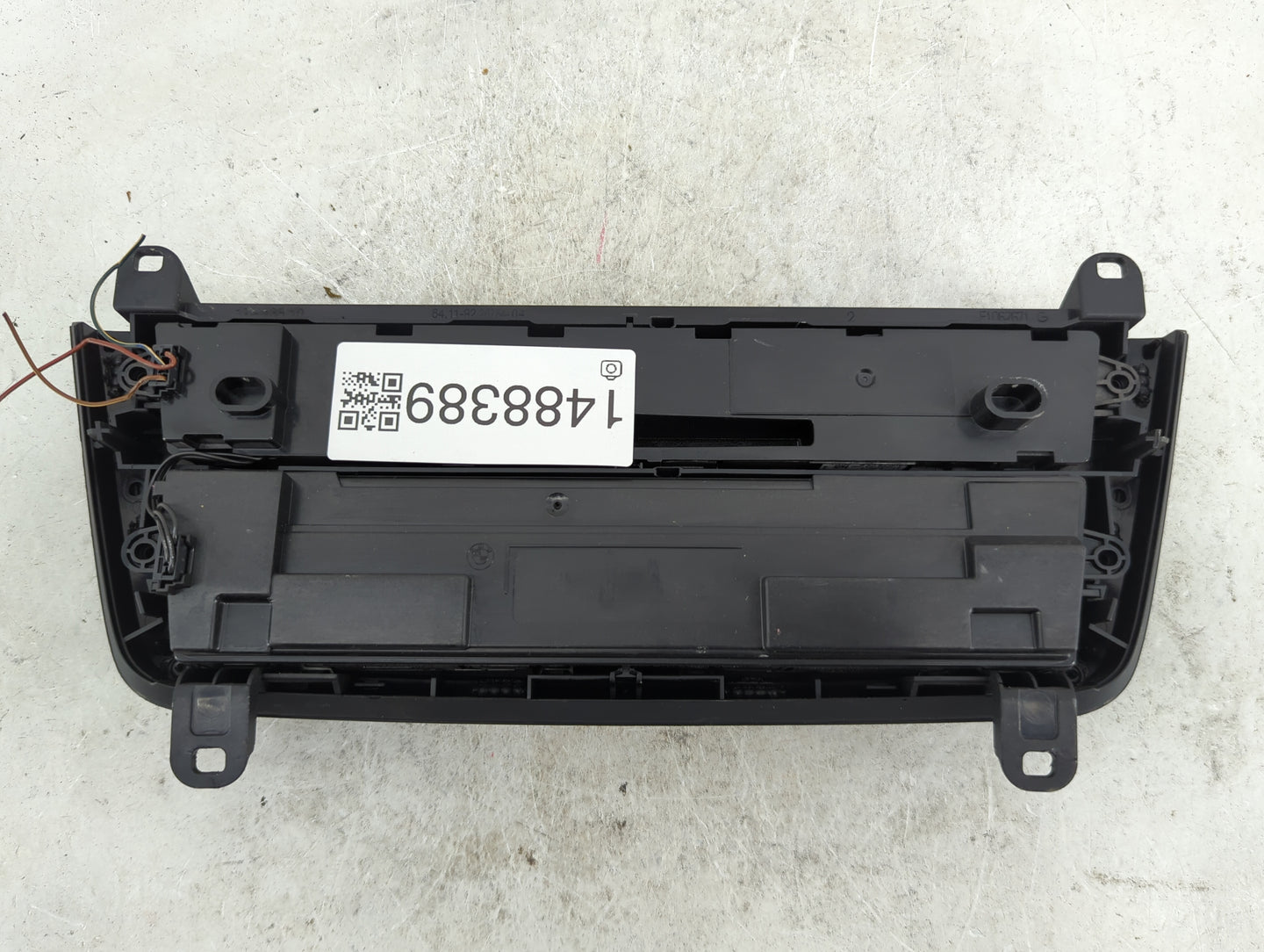 2014-2015 Bmw 320 Climate Control Module Temperature AC/Heater Replacement Fits Fits 2014 2015 2016 OEM Used Auto Parts - Oe