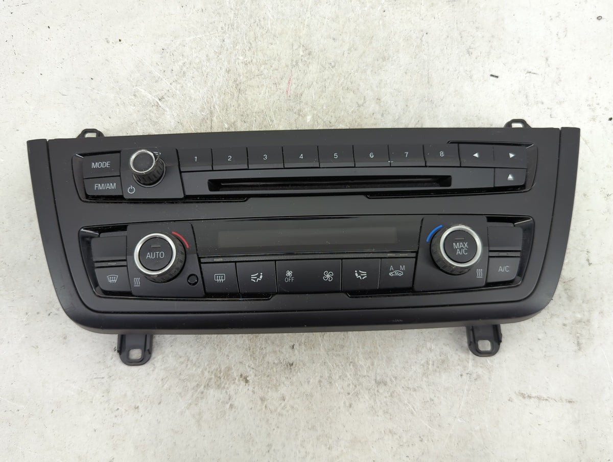 2014-2015 Bmw 320 Climate Control Module Temperature AC/Heater Replacement Fits Fits 2014 2015 2016 OEM Used Auto Parts - Oe