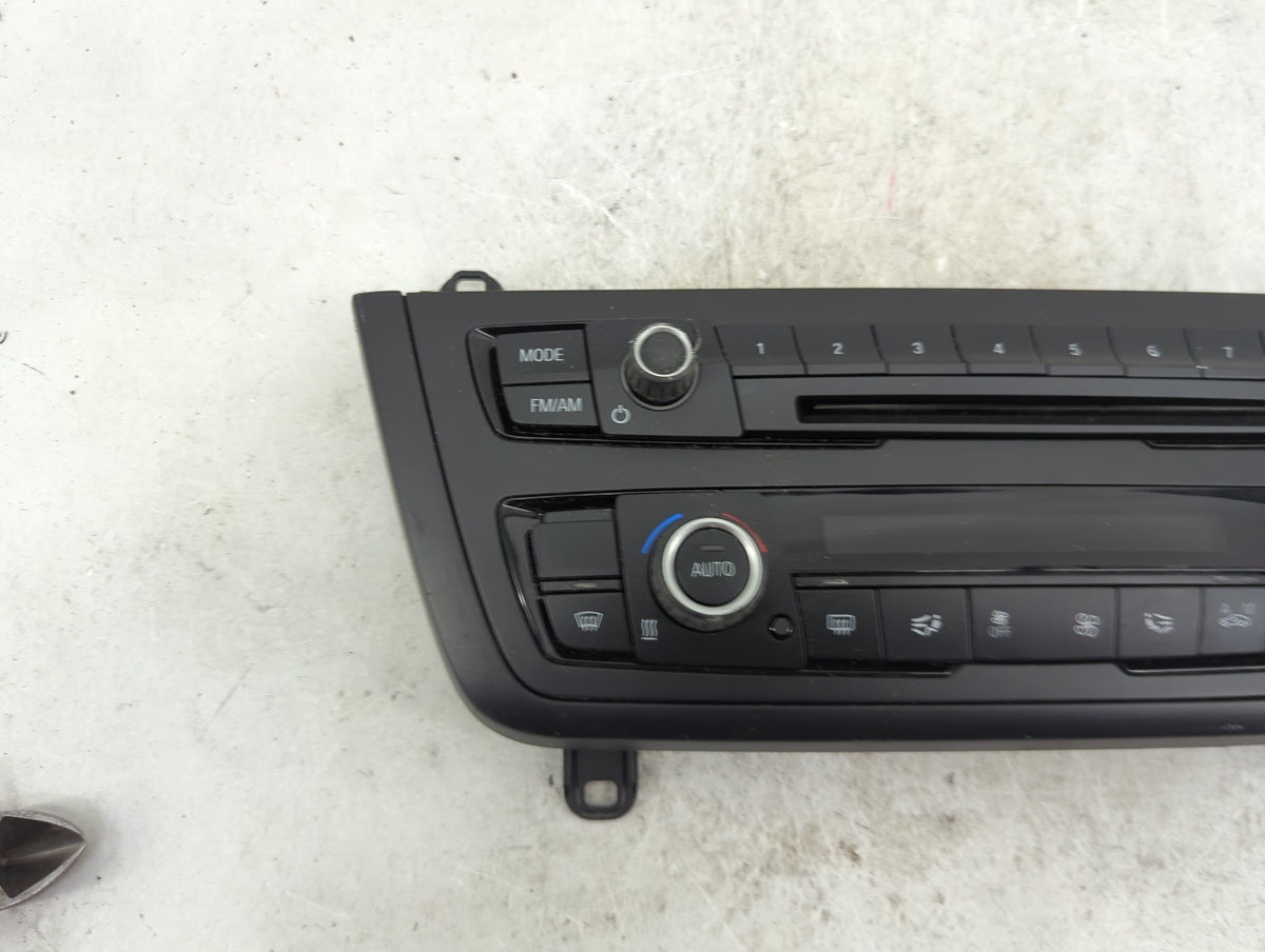 2014-2015 Bmw 320 Climate Control Module Temperature AC/Heater Replacement Fits Fits 2014 2015 2016 OEM Used Auto Parts - Oe