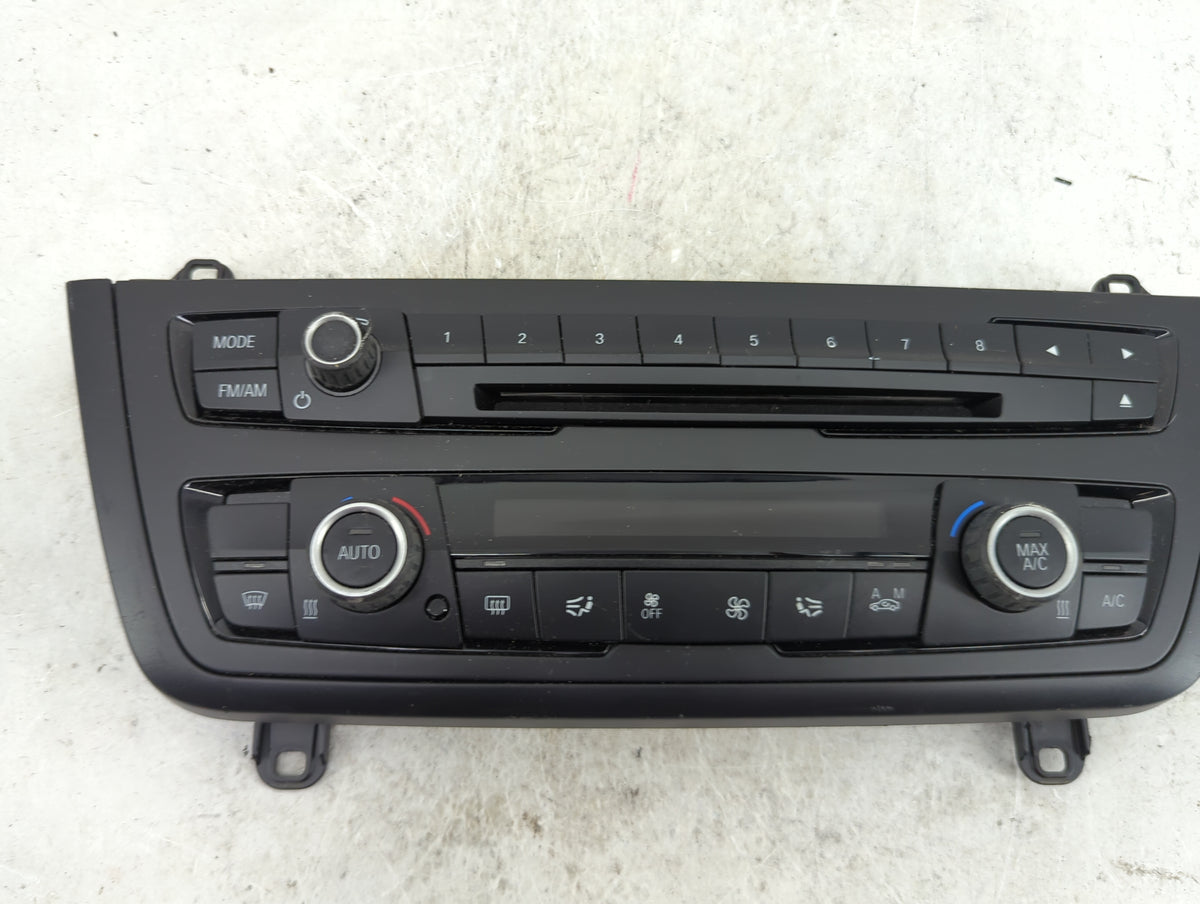2014-2015 Bmw 320 Climate Control Module Temperature AC/Heater Replacement Fits Fits 2014 2015 2016 OEM Used Auto Parts - Oe