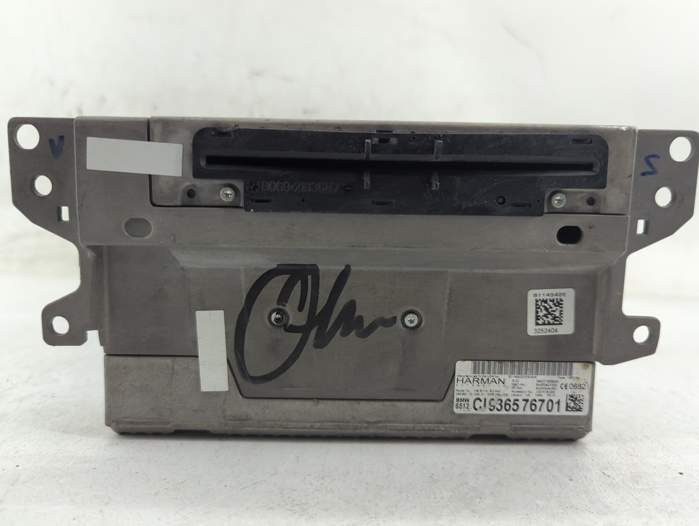 2012-2015 Bmw 320i Radio AM FM Cd Player Receiver Replacement P/N:CI936576701 Fits Fits 2012 2013 2014 2015 2016 OEM Used Au