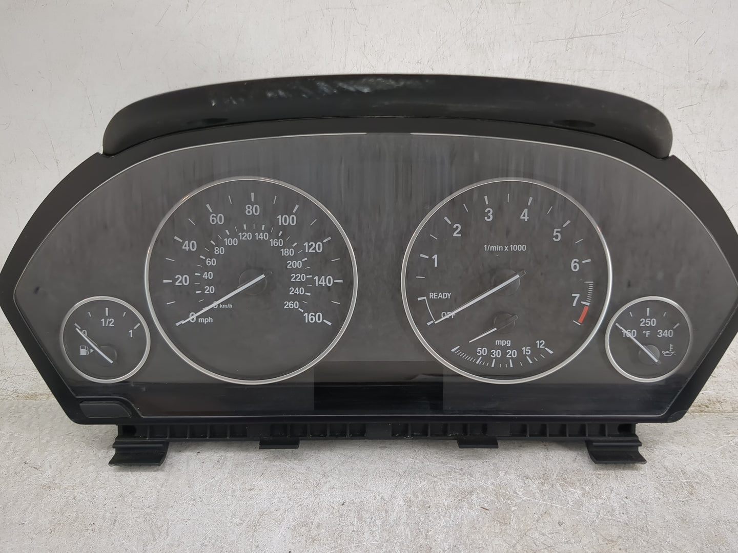 2015-2016 Bmw 320i Instrument Cluster Speedometer Gauges P/N:20065772 9365885-01 Miles: Fits OEM Used Auto Parts - Oemusedau