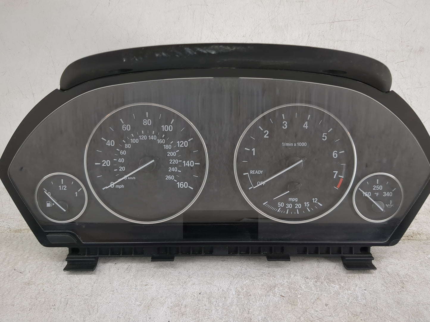 2015-2016 Bmw 320i Instrument Cluster Speedometer Gauges P/N:20065772 9365885-01 Miles: Fits OEM Used Auto Parts - Oemusedau