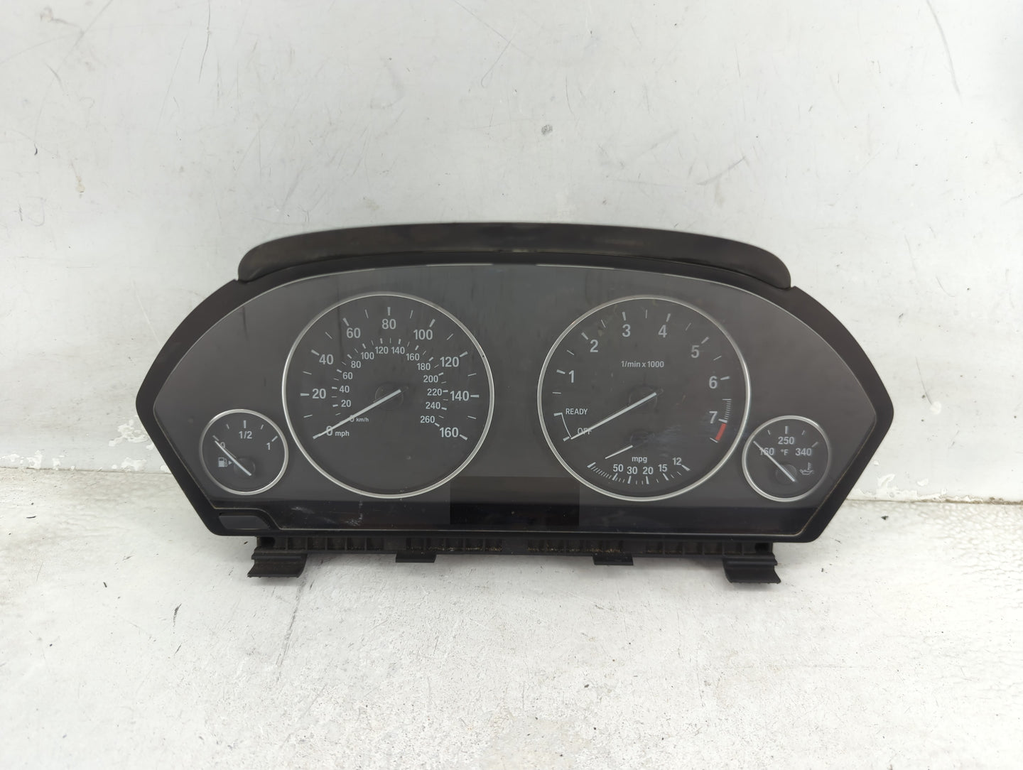 2015-2016 Bmw 320i Instrument Cluster Speedometer Gauges P/N:IK9379911010 14369510 Miles: Fits OEM Used Auto Parts - Oemused