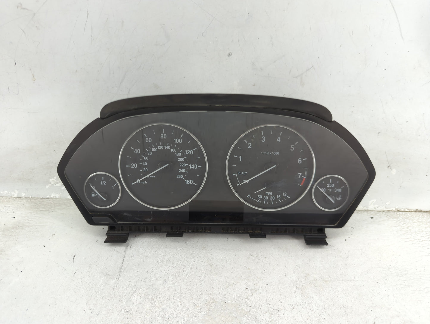 2015-2016 Bmw 320i Instrument Cluster Speedometer Gauges P/N:IK9379911010 14369510 Miles: Fits OEM Used Auto Parts - Oemused