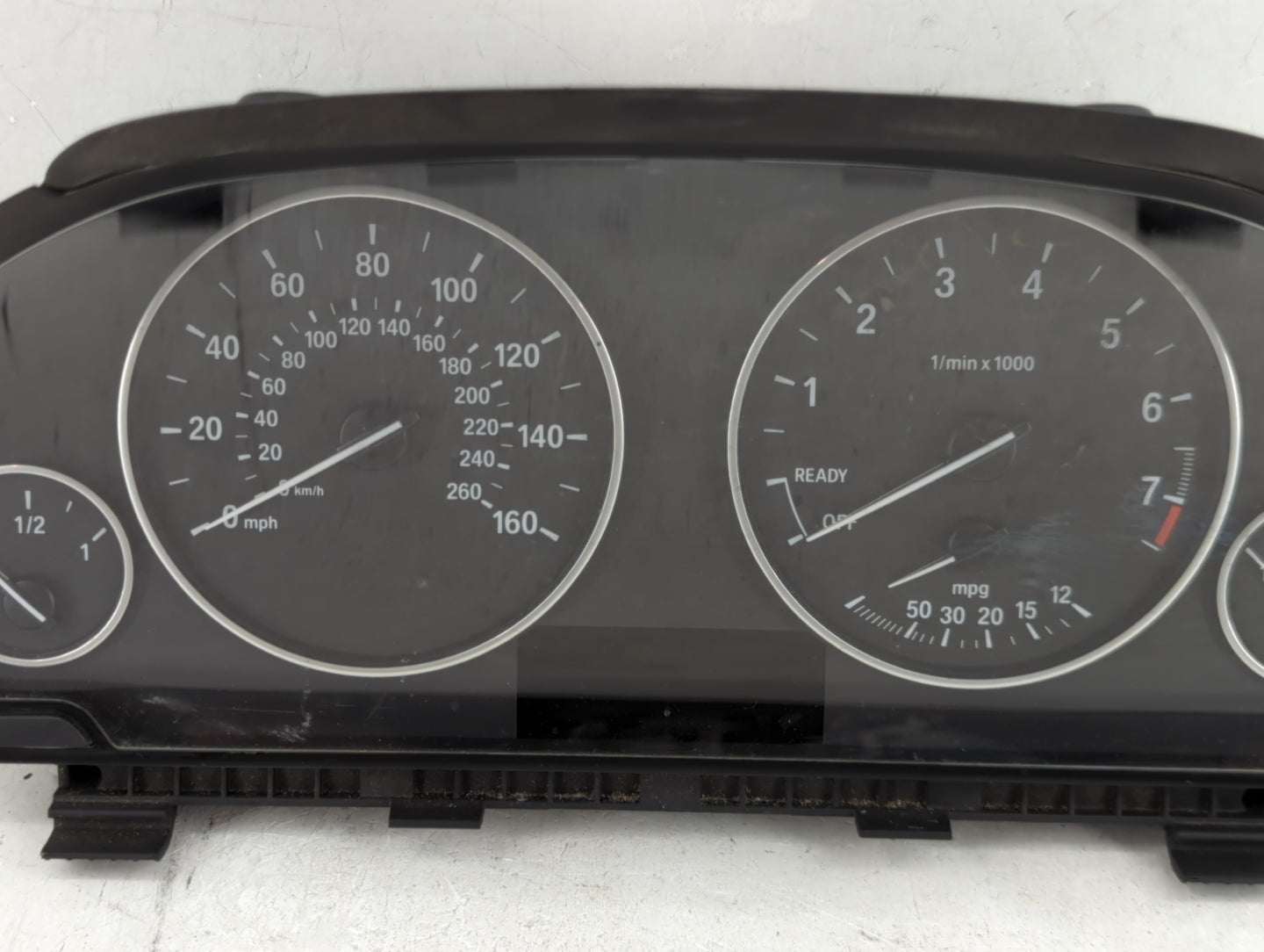2015-2016 Bmw 320i Instrument Cluster Speedometer Gauges P/N:IK9379911010 14369510 Miles: Fits OEM Used Auto Parts - Oemused