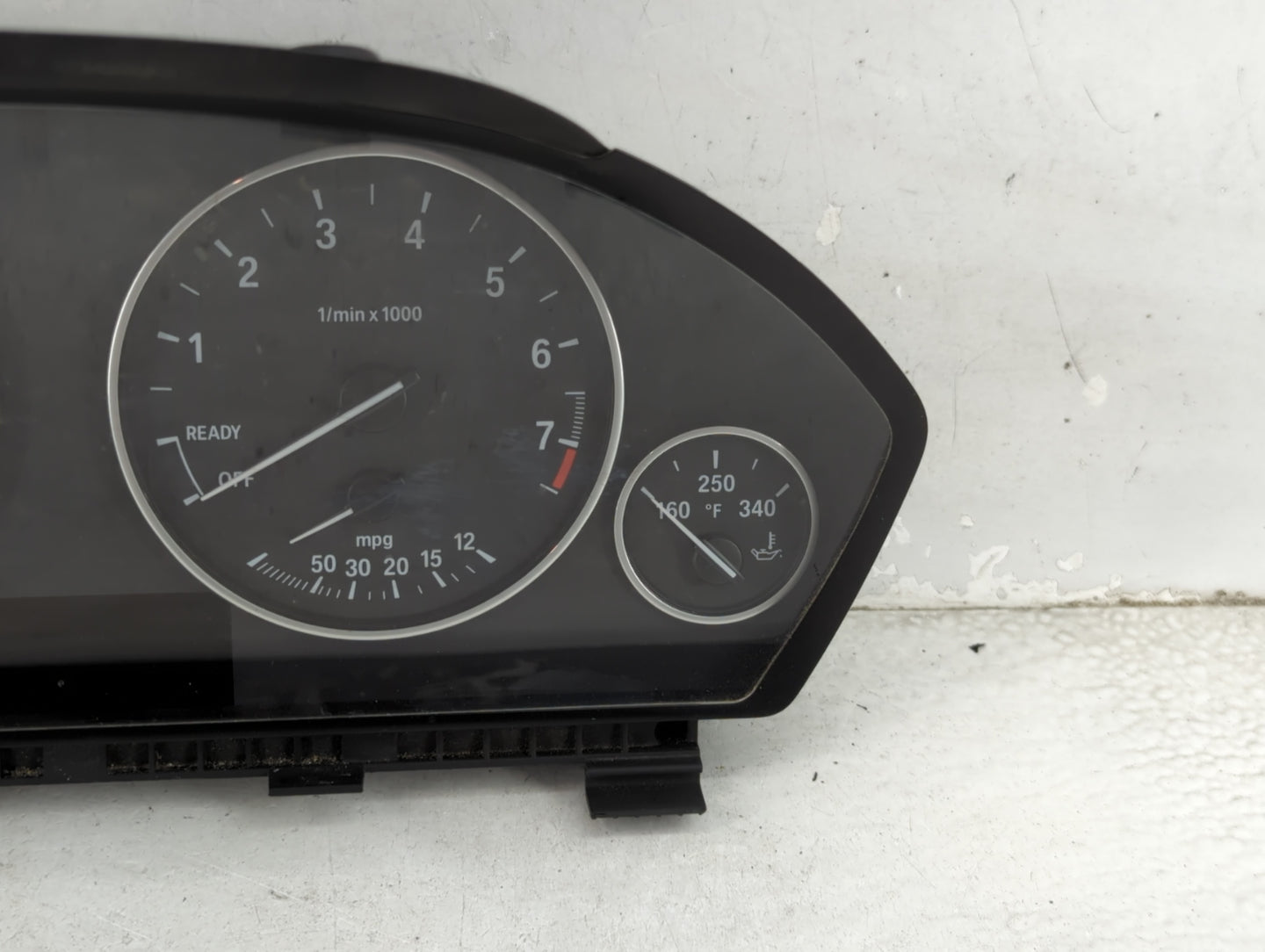 2015-2016 Bmw 320i Instrument Cluster Speedometer Gauges P/N:IK9379911010 14369510 Miles: Fits OEM Used Auto Parts - Oemused