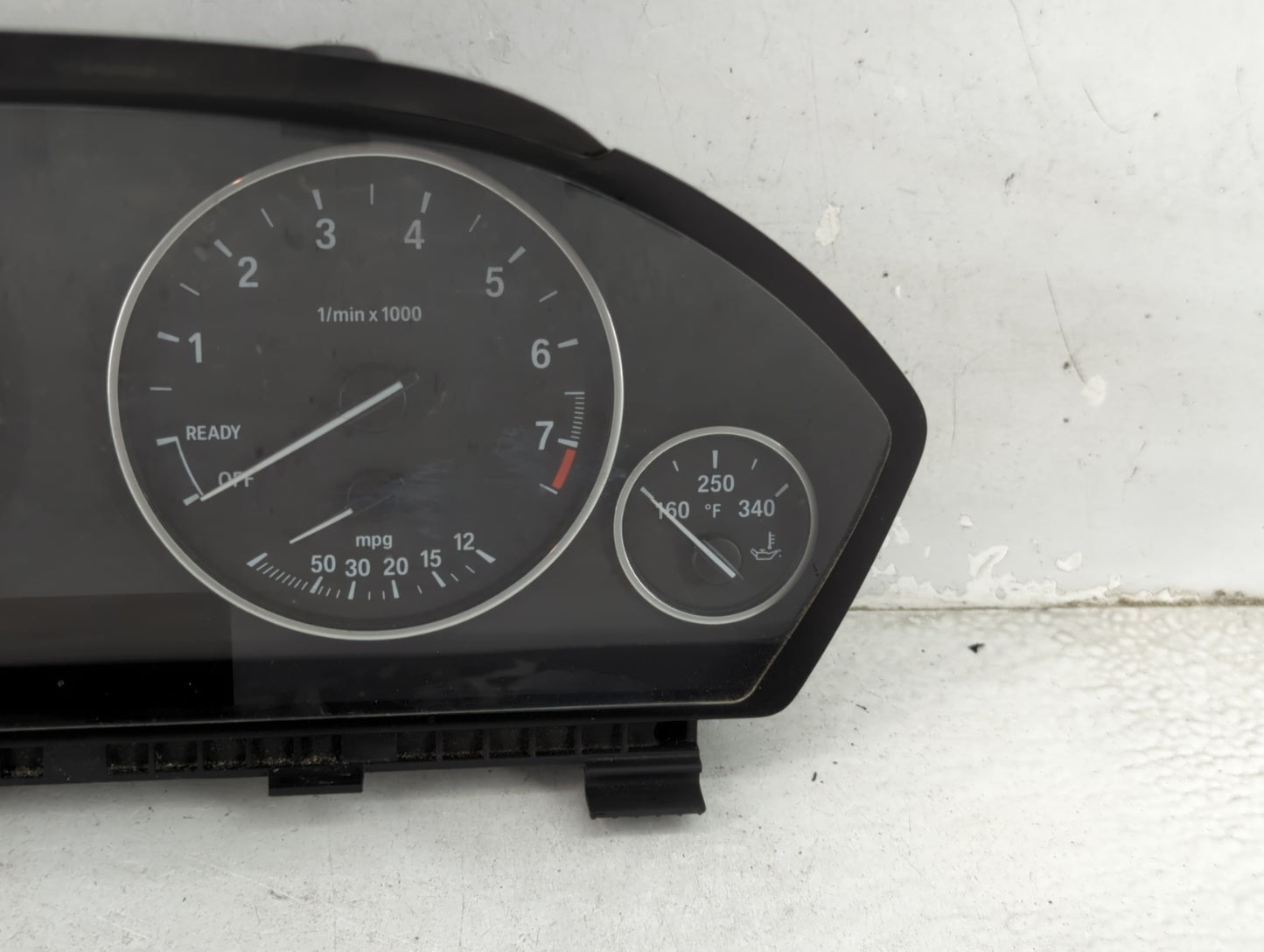 2015-2016 Bmw 320i Instrument Cluster Speedometer Gauges P/N:IK9379911010 14369510 Miles: Fits OEM Used Auto Parts - Oemused