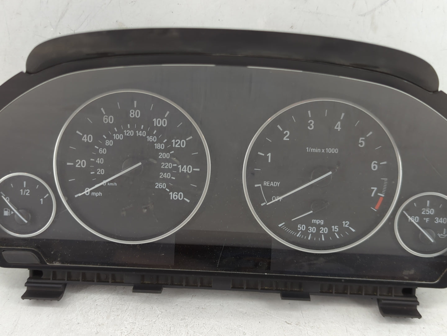 2015-2016 Bmw 320i Instrument Cluster Speedometer Gauges P/N:14369510 9379911-01 Miles: Fits OEM Used Auto Parts - Oemusedau