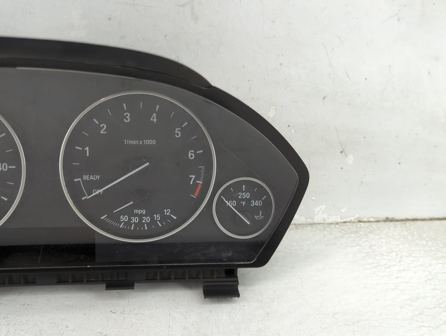 2015-2016 Bmw 320i Instrument Cluster Speedometer Gauges P/N:14369510 9379911-01 Miles: Fits OEM Used Auto Parts - Oemusedau