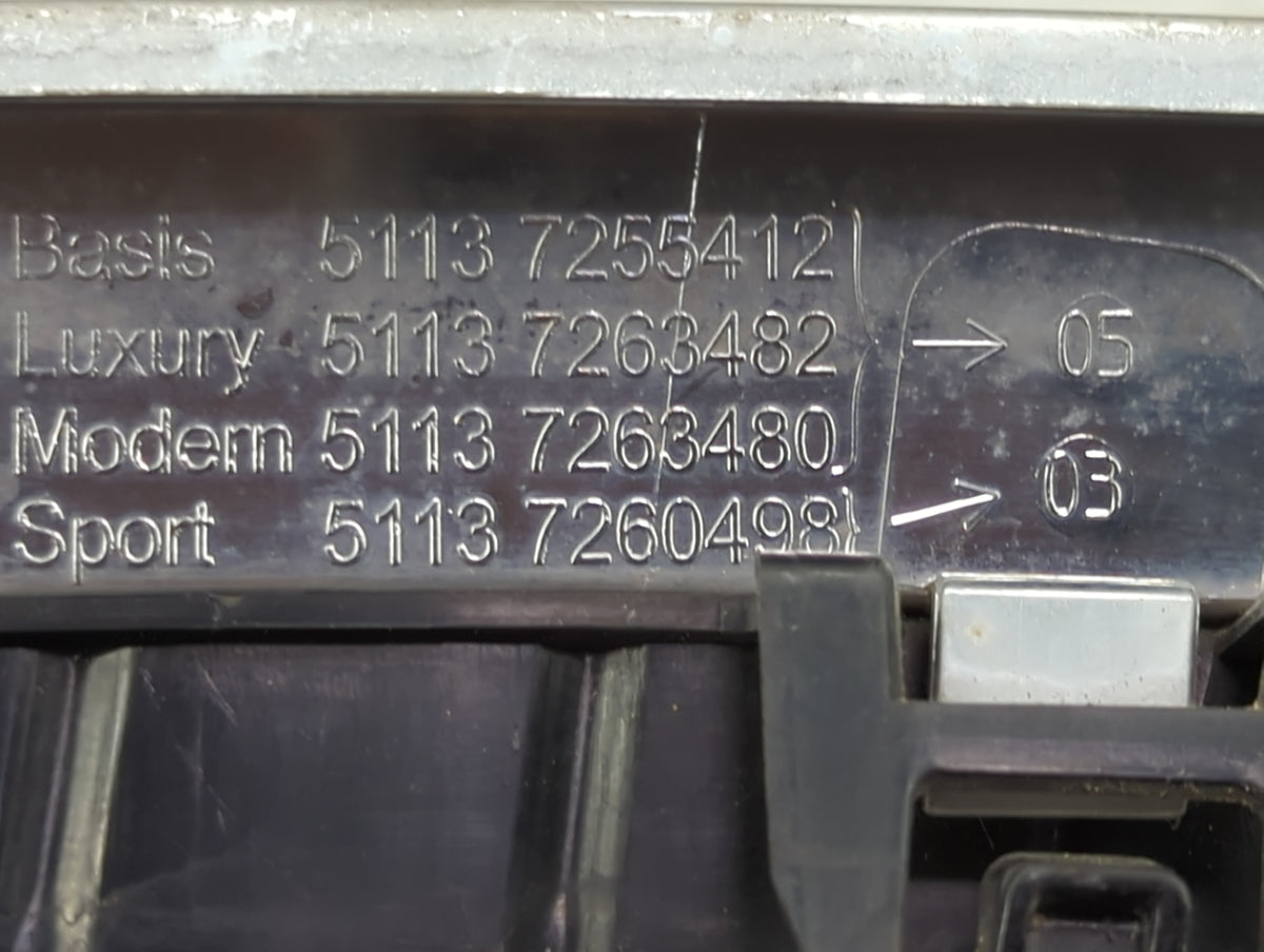 2012-2018 Bmw 320i Front Grille Bumper Not Included 1459662 - Oemusedautoparts1.com