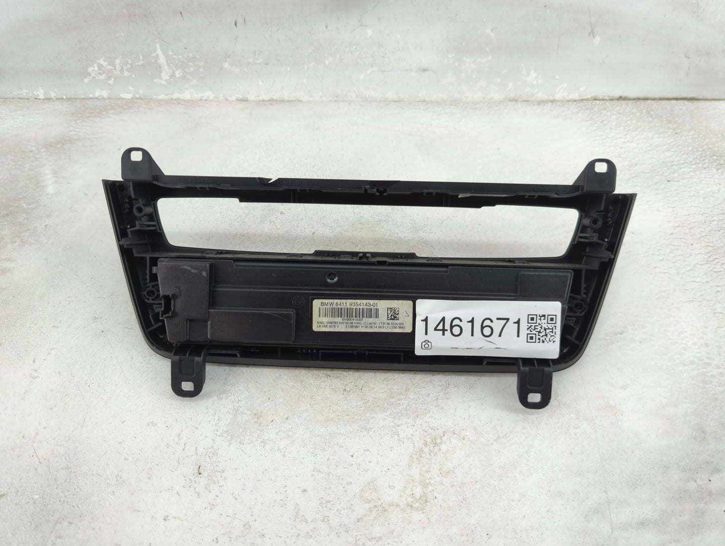 2012-2015 Bmw 320i Climate Control Module Temperature AC/Heater Replacement P/N:9354143-01 Fits Fits 2012 2013 2014 2015 OEM