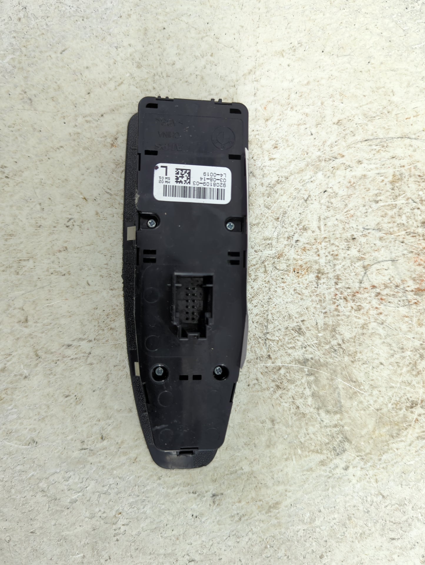 2012-2018 Bmw 320i Master Power Window Switch Replacement Driver Side Left P/N:9208109-03 Fits OEM Used Auto Parts - Oemused