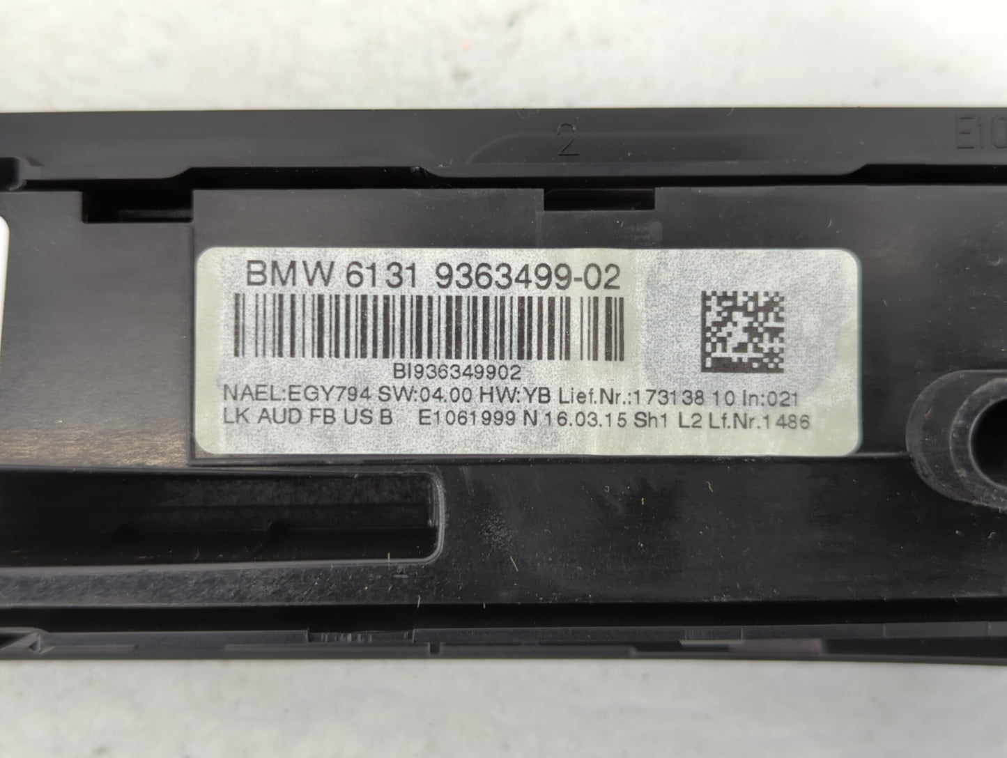 2012-2016 Bmw 320i Am Fm Cd Player Radio Receiver - Oemusedautoparts1.com