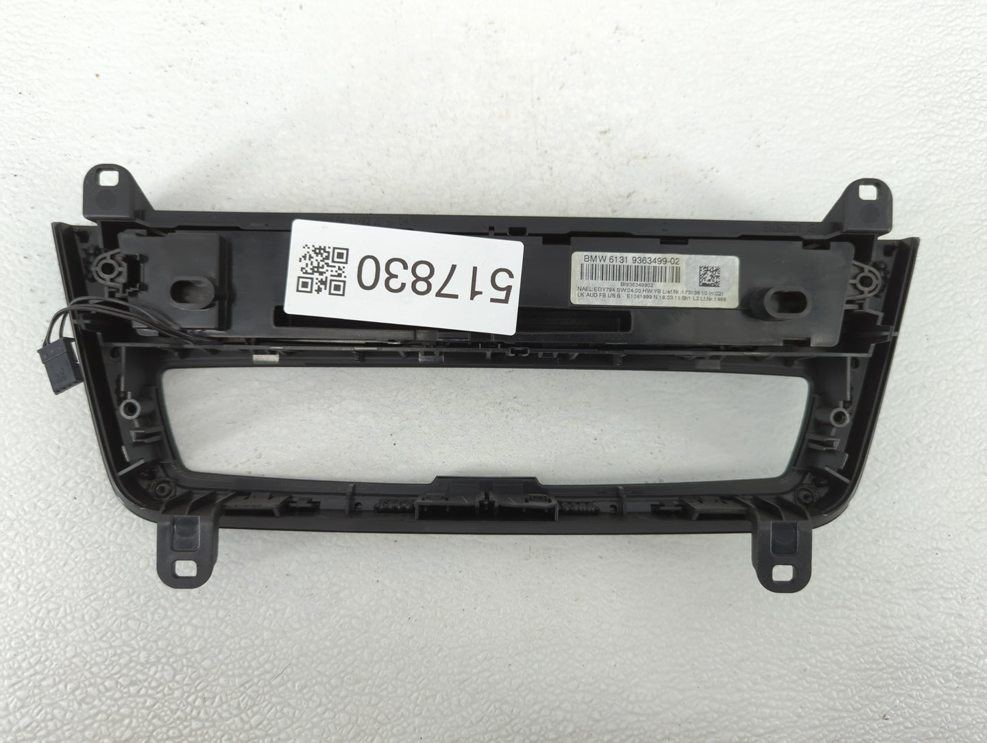 2012-2016 Bmw 320i Am Fm Cd Player Radio Receiver - Oemusedautoparts1.com
