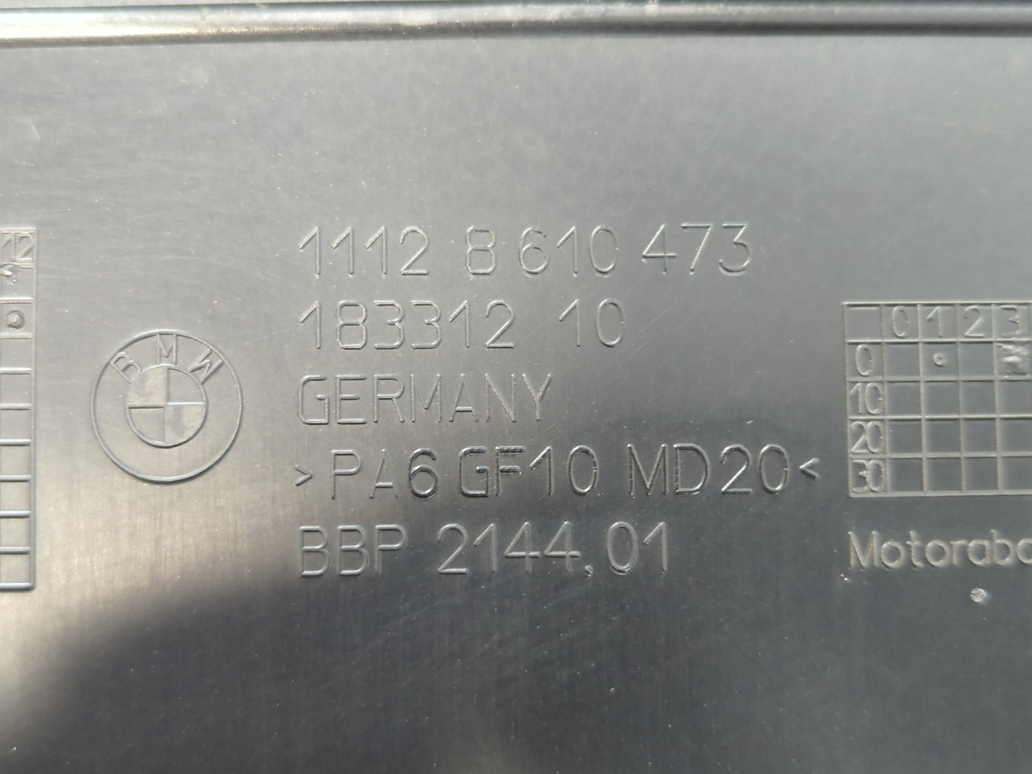 2015 Bmw 320i Engine Cover - Oemusedautoparts1.com