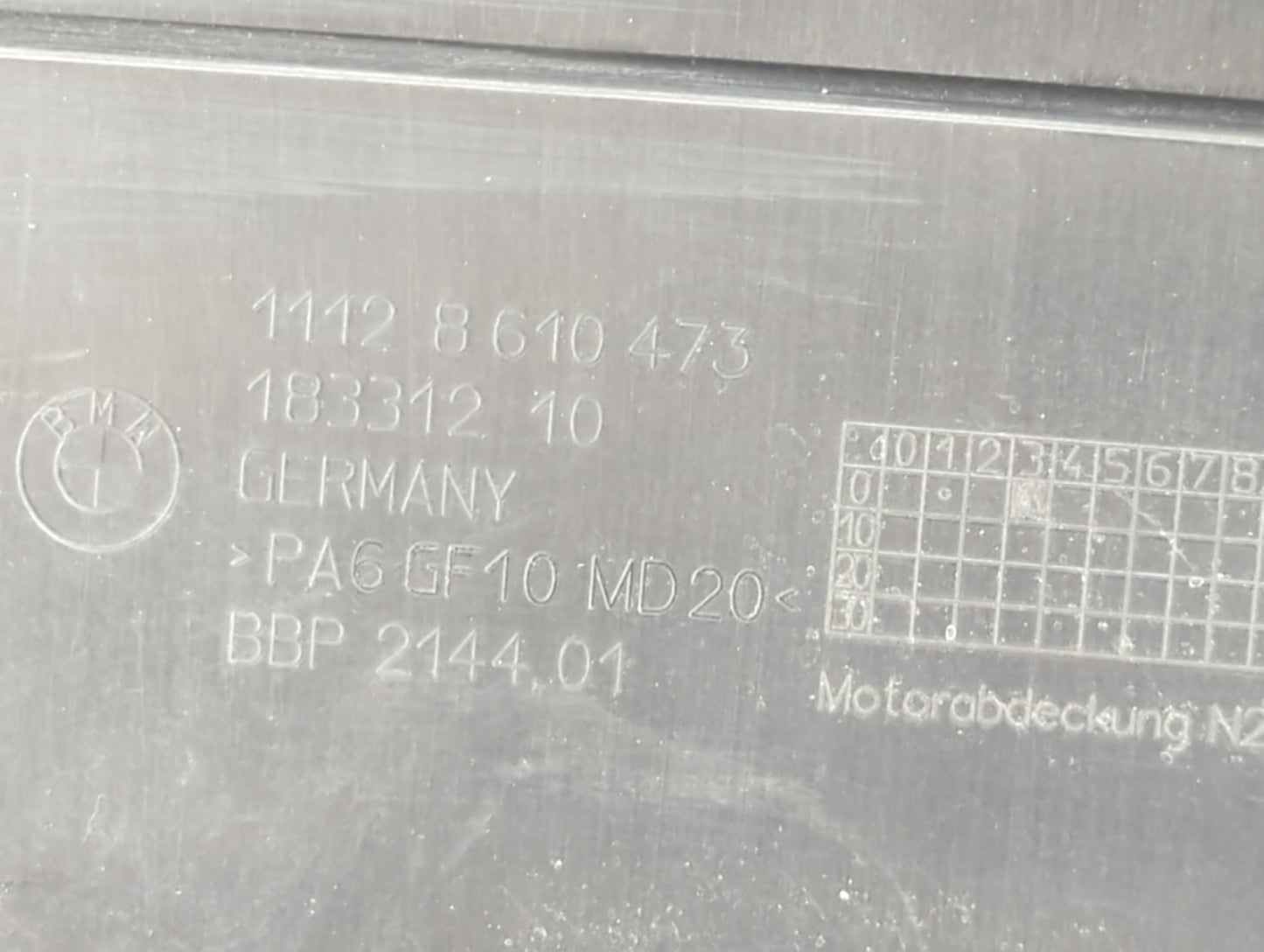 2015 Bmw 320i Engine Cover - Oemusedautoparts1.com