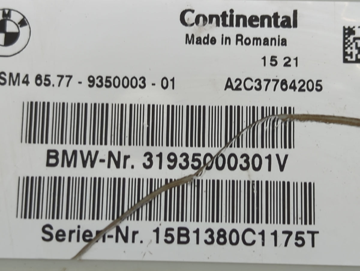 Bmw 328 Safety Restraint Srs Airbag Control Module 1448074 - Oemusedautoparts1.com