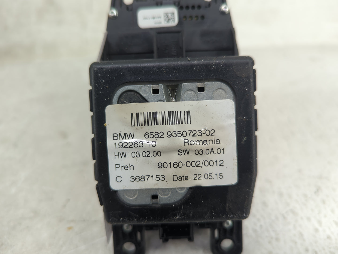 2015 Bmw 328 Radio AM FM Cd Player Receiver Replacement P/N:9350723 65829350723, 6582935072302, 90160-002/0012 Fits OEM Used