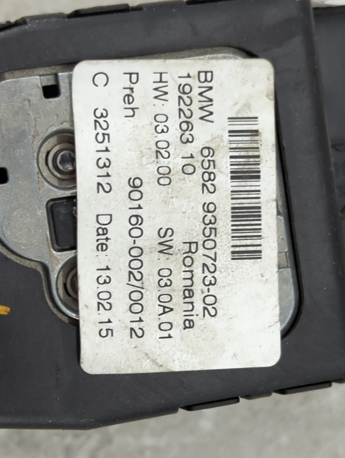 2015 Bmw 328 Radio AM FM Cd Player Receiver Replacement P/N:65829350723-02 192263 10, 3251312, 90160-002/0012 Fits OEM Used 
