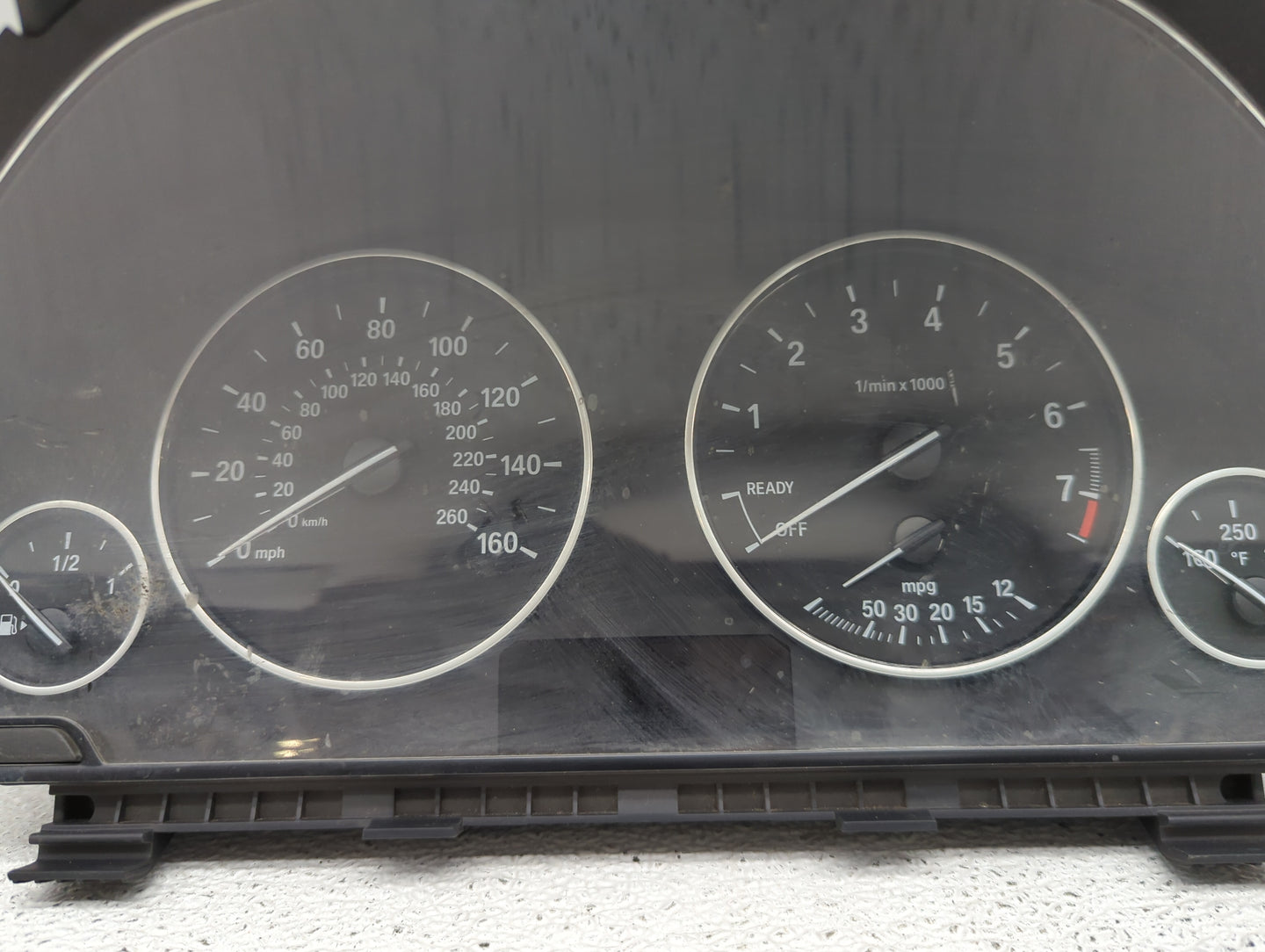 2012-2016 Bmw 328 Instrument Cluster Speedometer Gauges P/N:9232894 9379880-01 Miles:50K Fits Fits 2012 2013 2014 2015 2016 
